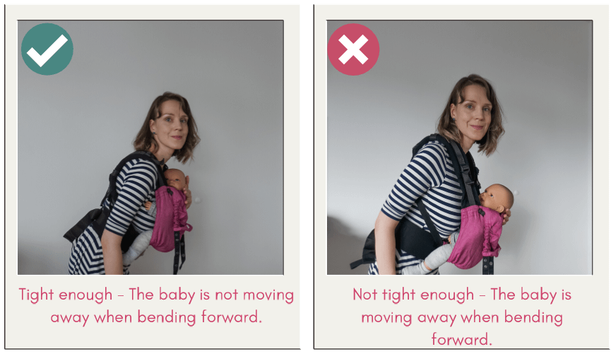 Babywearing safety TICKS rule - Tight Babywearing safety TICKS rule - Tight